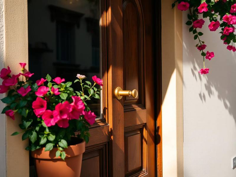 Independent neighborhood shop entrance